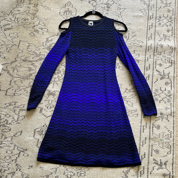 Missoni knit cold shoulder long sleeve dress - Picture 1 of 6